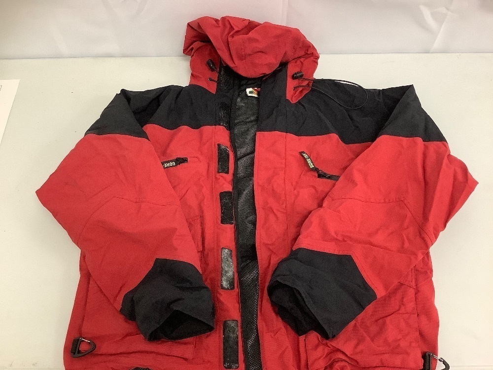 100 MPH GORE-TEX Rain Jacket for Men - Red - L, E-Commerce Return
